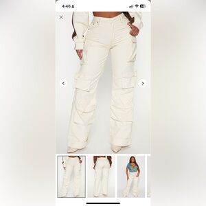 Fashionnova Weekender Cargo (Ivory)